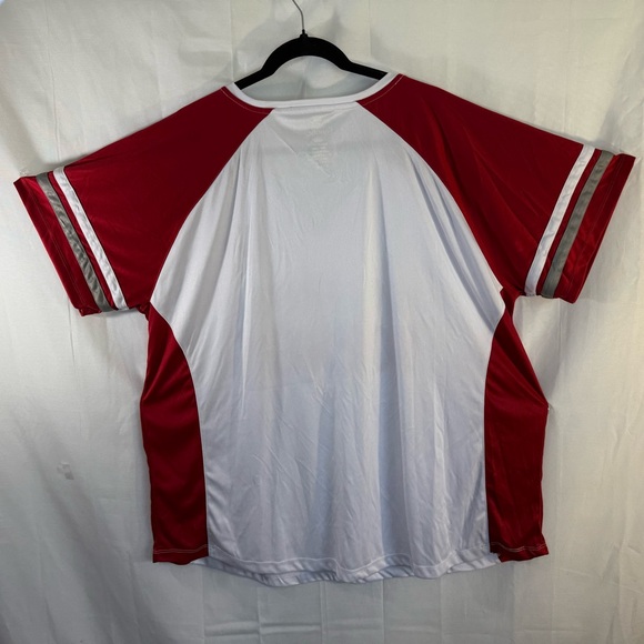 Fanatics Red and White Oklahoma Sooners Lightweight Jersey Sz 2X Gameday NWT - Picture 2 of 7